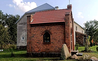 XIX-wieczna warmińska kapliczka domkowa wyremontowana. Wszystko dzięki mieszkańcom